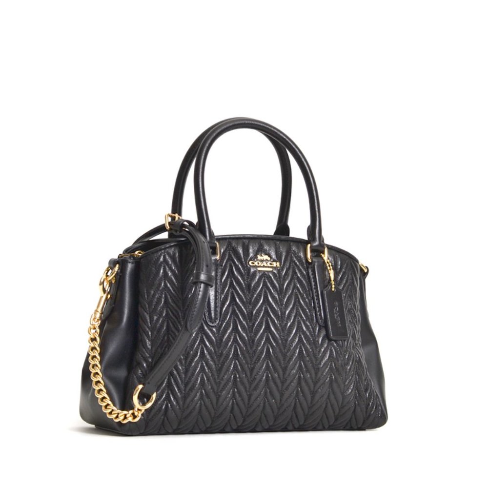 COACH QUILTED LEATHER MINI CROSSBODY
